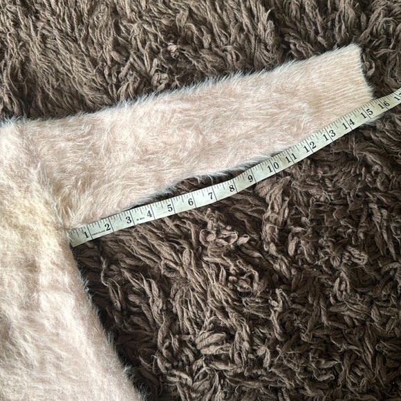 Pastel super soft open pink cardigan size small - Picture 8 of 9